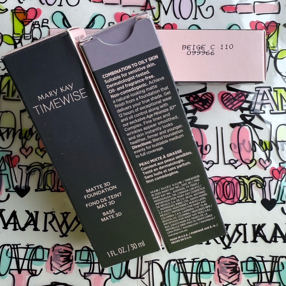 Mary Kay TimeWise Matte 3D Foundation - Beige C 110